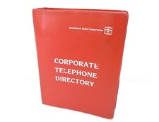 Vintage BETHLEHEM STEEL - RARE - Corporate Telephone Directory w/ I-BEAM LOGO  picture