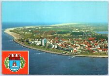 Postcard - Aerial view from the northwest - Nordseebad Norderney, Germany picture
