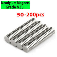 N35 BULK 50-200pcs Strong Magnet Disc 5mm x 1mm Round Rare Earth Neodymium r picture