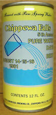 CHIPPEWA FALLS 5TH PURE WATER DAYS 1981 BEER cs CAN, WISCONSIN, 1981 issue, 1+ picture