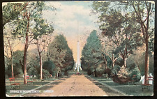 Vintage Postcard 1911 Entrance to National Cemetery, Hampton, Virginia (VA) picture