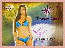 2014 Bench Warmer Treasure Chest Kitana Baker 10/25 Auto Pink picture