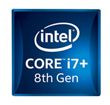 50PCS  Intel Core i7+ 8th Gen Sticker Case Badge Genuine USA Lot Wholesale OEM  picture