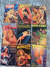Planet Stories cover art print plus 9 other Dames cover prints HTF Beautiful picture