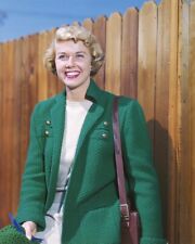 Doris Day smiling 1950's portrait in green jacket 24x36 Poster picture