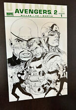 ULTIMATE AVENGERS 2 #1 (Marvel Comics 2010) -- Sketch VARIANT -- NM- picture