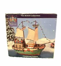 Vintage The Carole Towne Christmas Clipper Boat Ship 2005 Collection Read picture