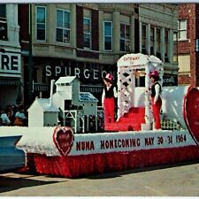 c1960s Numa, IA Centerville Pancake Day Parade Float Mining Scene Downtown A133 picture