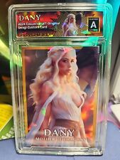 Daenery's Targaryen DANY Mother Of Dragons Cracked Ice Thrones Custom Card picture