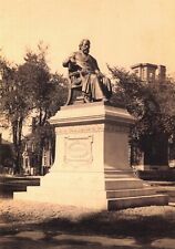 Postcard ME Portland Henry Wadsworth Longfellow Statue American Poet picture