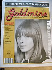 Goldmine The Collector's Market Place Paper 1987 Vol 13 No 23 Marianne Faithfull picture
