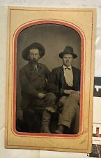 Two Men Friends 1870s Tintype picture