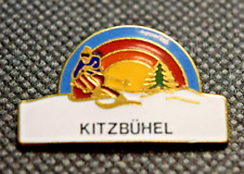 Kitzbühel Ski Resort Austria Rainbow Ski Pin picture