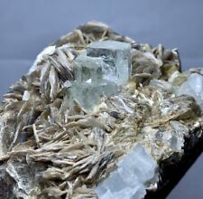 Natural 1230 carat Aquamarine With Mica Crystal Specimen From Pakistan picture