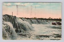 Postcard Ohio River Falls Louisville Kentucky posted 1917 picture