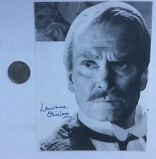 Sir Laurence Olivier (1907-1989) British actor signed magazine photo. picture