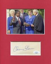 Clarence Thomas US Supreme Court Justice Law Signed Autograph Photo Display JSA picture