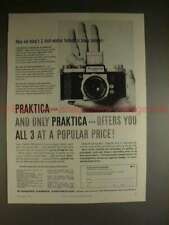 1957 Praktica FX3 FX-3 Camera Ad - Offers You All 3 picture