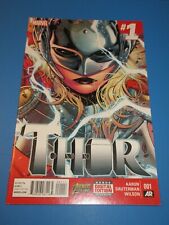Thor #1 1st Full Jane Foster Thor Hot Key Wow NM- Beauty picture