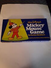 Vintage 1976 Walt Disney’s Mickey Mouse Board Game Parker Brothers Complete picture