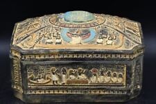 A wonderful old jewelry box  from the ancient Pharaonic heritage  made in  Egypt picture