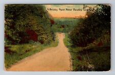 Bentley Creek PA-Pennsylvania, Beauty Spot Road, Antique Vintage c1918 Postcard picture