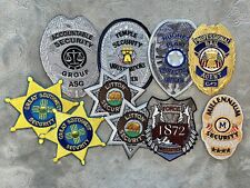Vintage Private Security Patch Lot #2 (LOT OF 10) Police Guard Patrol Sheriff picture