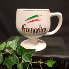 Vintage Frangelico Liqueur Ceramic Pedestal Mug w/ Gold Trim picture