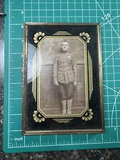 WW1 Soldier Doughboy Photo Vintage Frame picture