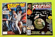 Starlog - Star Wars 10th & 20th Anniversary Issues (#120/#236) Excellent Shape picture