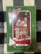 Dept 56 A Christmas Story The Fire House (Great Condition) No Bulb picture