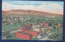 1940s Pocatello Idaho University of Idaho Southern Branch Birdseye Postcard picture