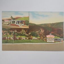 Cedar Crest Lodge And Motel Cedar City Utah UT Vintage Lithograph Postcard US 91 picture