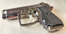 AS IS For Parts : 9MM Authentic Looking Beretta Jet Torch Pistol Gun Lighter LED picture