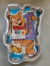 1998 Disney Winnie The Pooh - Wilton Cake Pan 1 Year Old 2105-3003 picture