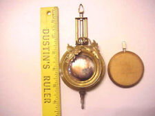Antique BEAUTIFUL CLOCK Pendulum Old WALL Mantle Parlor Shelf ORNATE FANCY picture