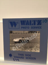 Vintage Racing Original 35mm Slide Porsche 356 Speedster B+W Bag 35 Slide 10 picture