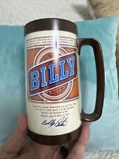 Billy Beer Thermo-Serv Mug Stein  Cup Plastic 6.5