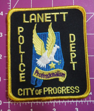 ALABAMA, LANETT POLICE DEPT PATCH picture
