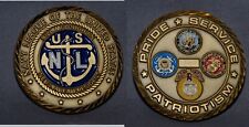 NAVY LEAGUE of the U.S. N.E. Florida region challenge coin picture