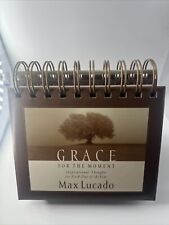 Grace For The Moment Inspirational Thoughts For Each Day Spiral Bound Max Lucado picture