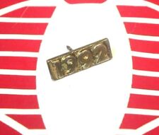 1992 Bronze Metal Pinback Vintage Pin No Backing  picture