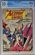 Action Comics #252 CBCS 3.5 D.C. 1959 1st Appearance of Supergirl Not CGC picture