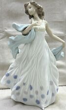 Lladró Summer Serenade 12.75 inch Statue Figurine - Blue/White picture