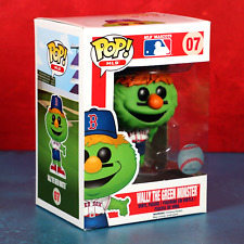 Funko Pop MLB 07 Boston Red Sox Wally The Green Monster Box Issue 2014 Protector picture
