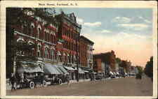 Cortland New York NY Main St. c1920s-30s Postcard picture