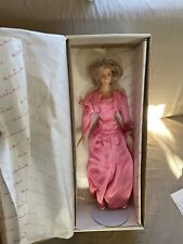 VTG Danbury Mint The Princess Diana Royal Wardrobe Collection Doll & 16 Outfits picture