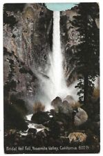Yosemite National Park, California c1910 Bridal Veil Falls, Yosemite Valley picture