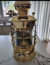 Vintage Masthead Brass Candle Holder Lantern picture