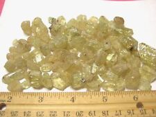 Apatite crystals natural yellow rare Durango,Mexico 20 gram lot 3 to 10 crystals picture